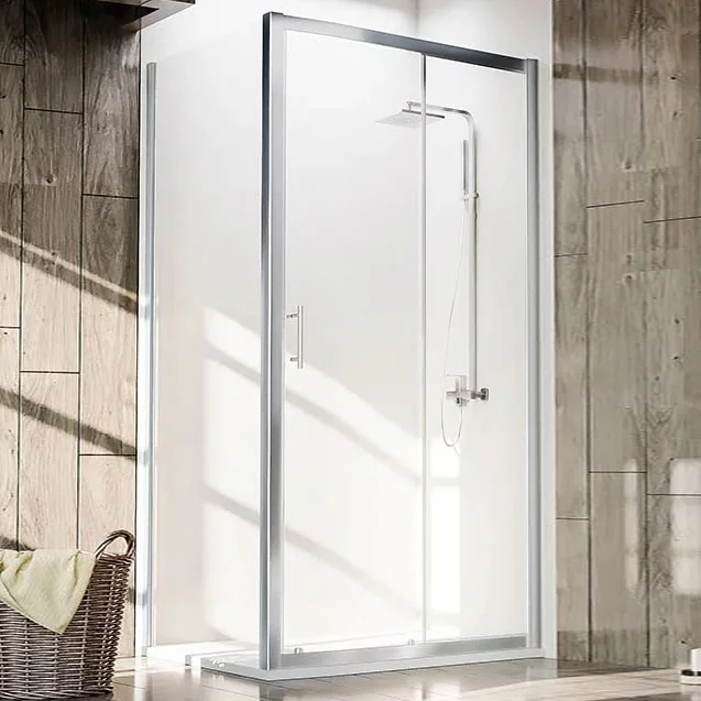

Душевой уголок Veconi Rovigo RV-072 100x90, профиль хром
