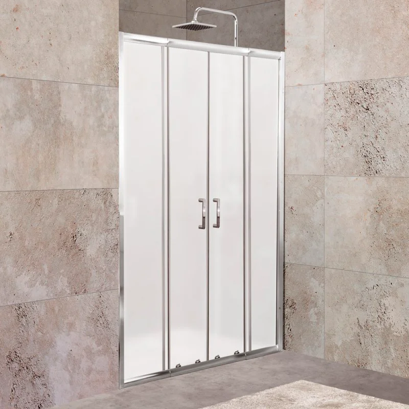 

Душевая дверь BelBagno Unique 200х190 профиль хром стекло матовое