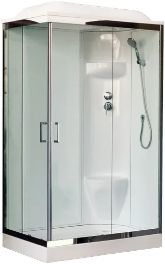 

Душевая кабина Royal Bath HP 120х80 R стекло прозрачное задняя стенка белая