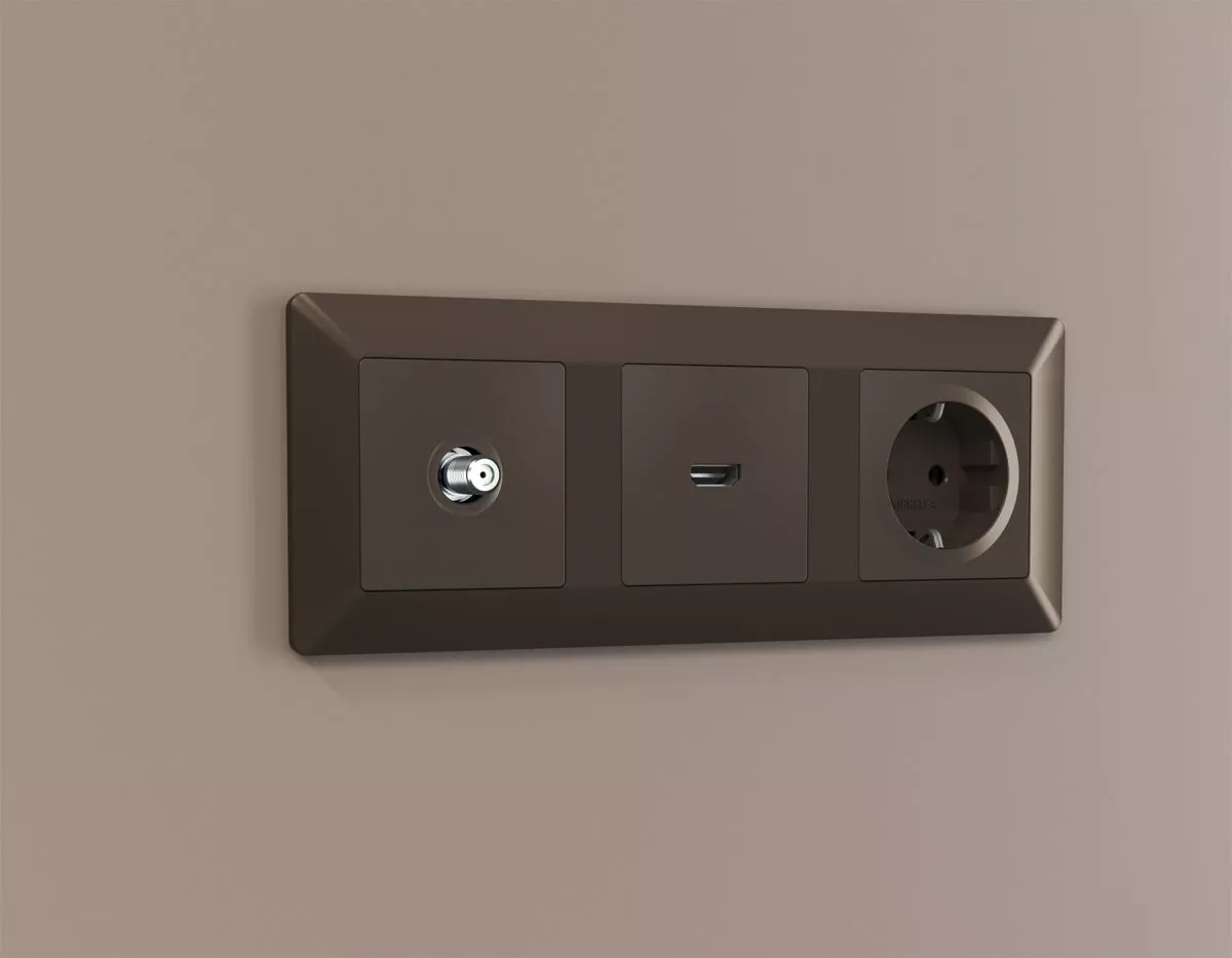 

Комплект механизма TV розетки SAT 5-2400MHz 3.5dB Alfa Темная бронза матовый Quant Ambrella Volt MA643050 (AP6430, VM215)