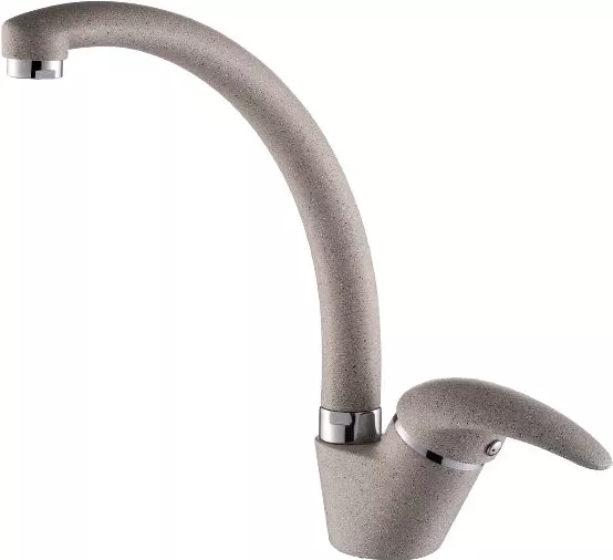 

Смеситель Paulmark Holstein Ho212012-310 для кухонной мойки, серый