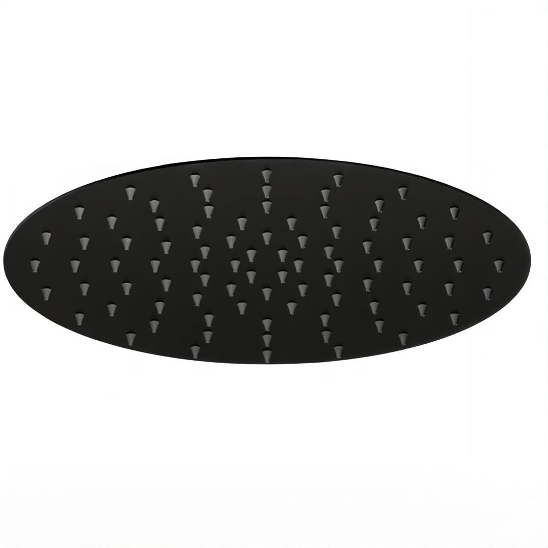 Верхний душ Nobili AD139/121BM 25 см Velvet black черный матовый