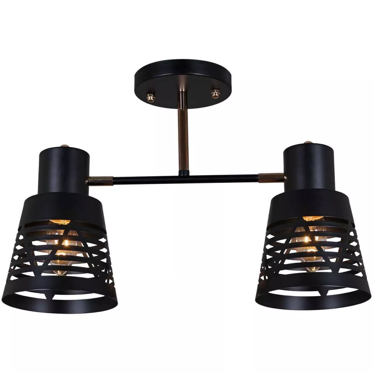 

Люстра Reluce 06074-3.3-02 BK+FG