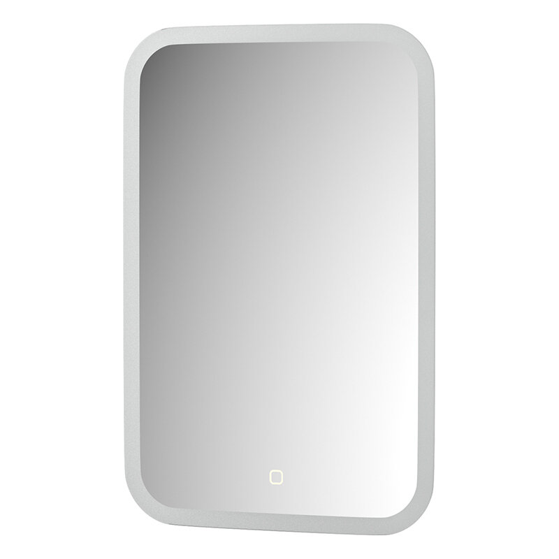 Зеркало с матированием и LED-подсветкой 17W (40x60 cm) (Сенсорный выключатель) (Нейтральный белый свет) (DEFESTO)