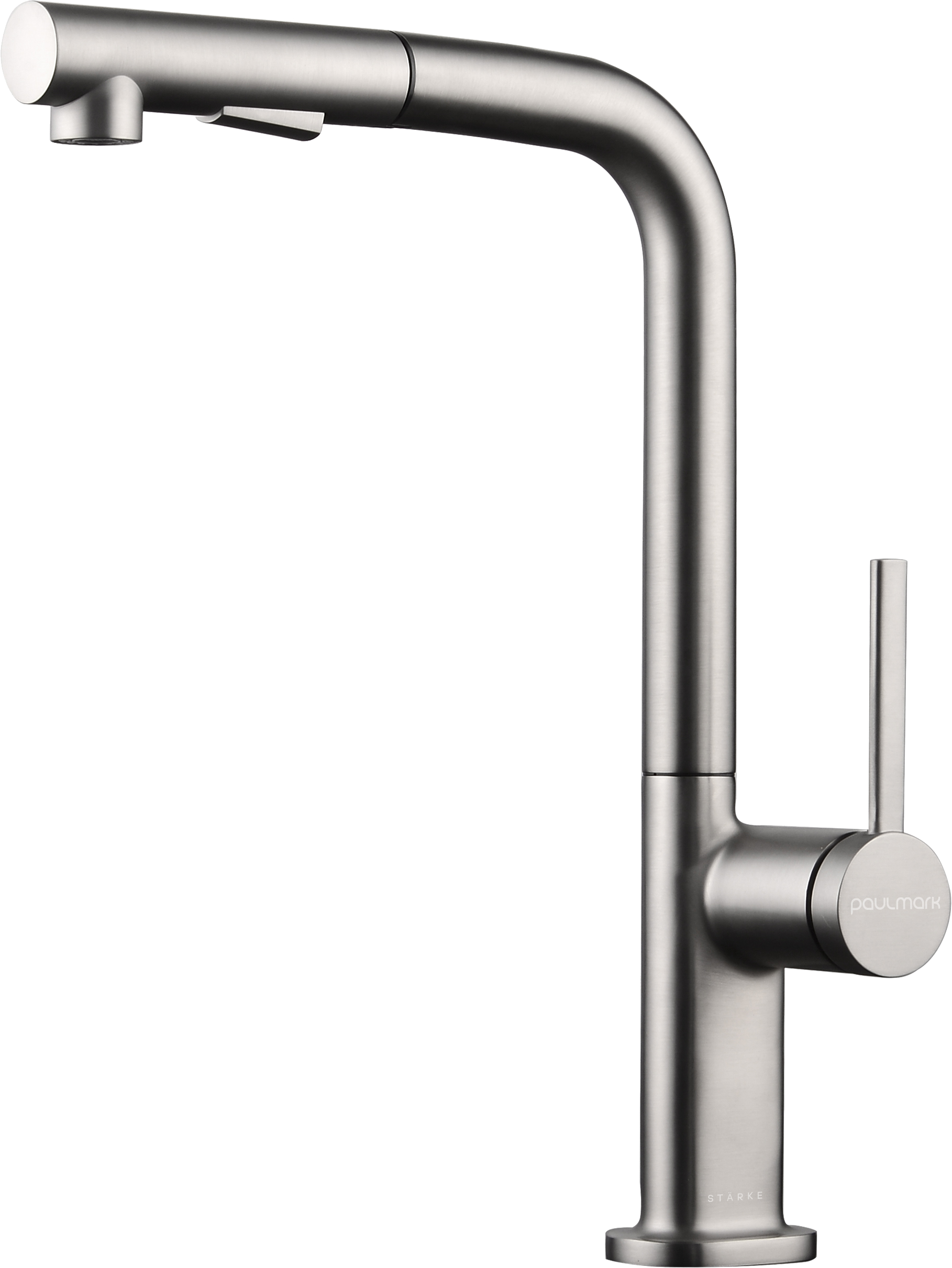 

Смеситель для кухни Paulmark Neo Ne214419-BS брашированная сталь