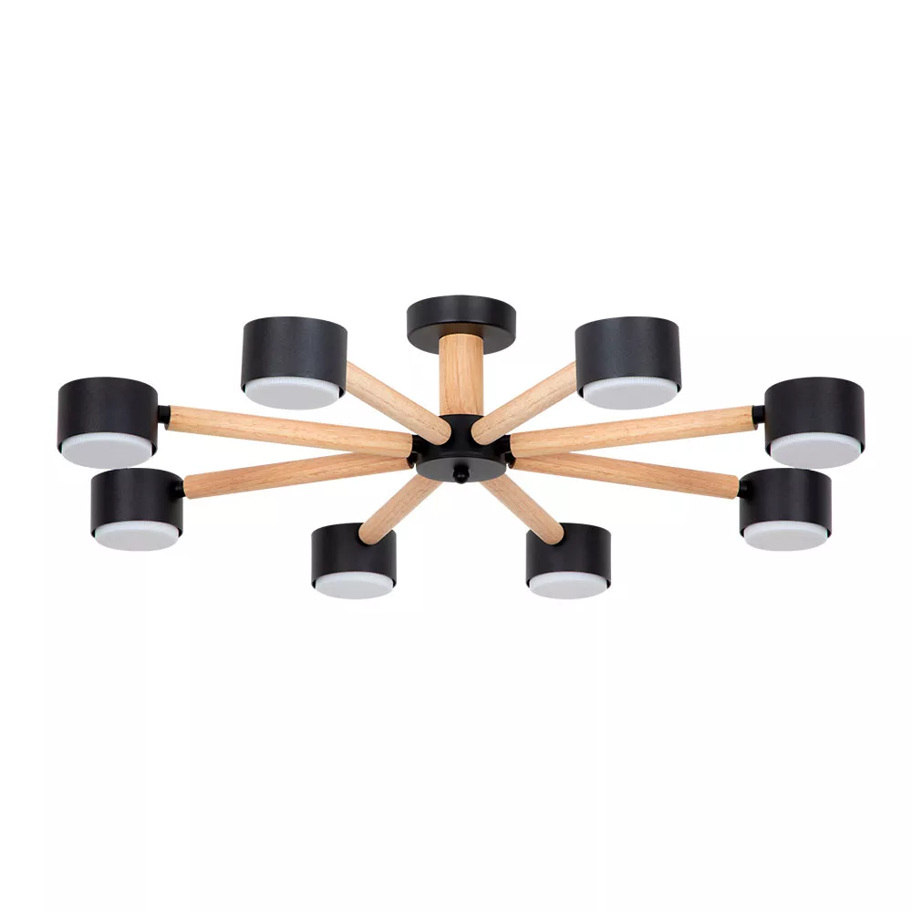 

Потолочные люстры Arte Lamp Tenda A1624PL-8BK