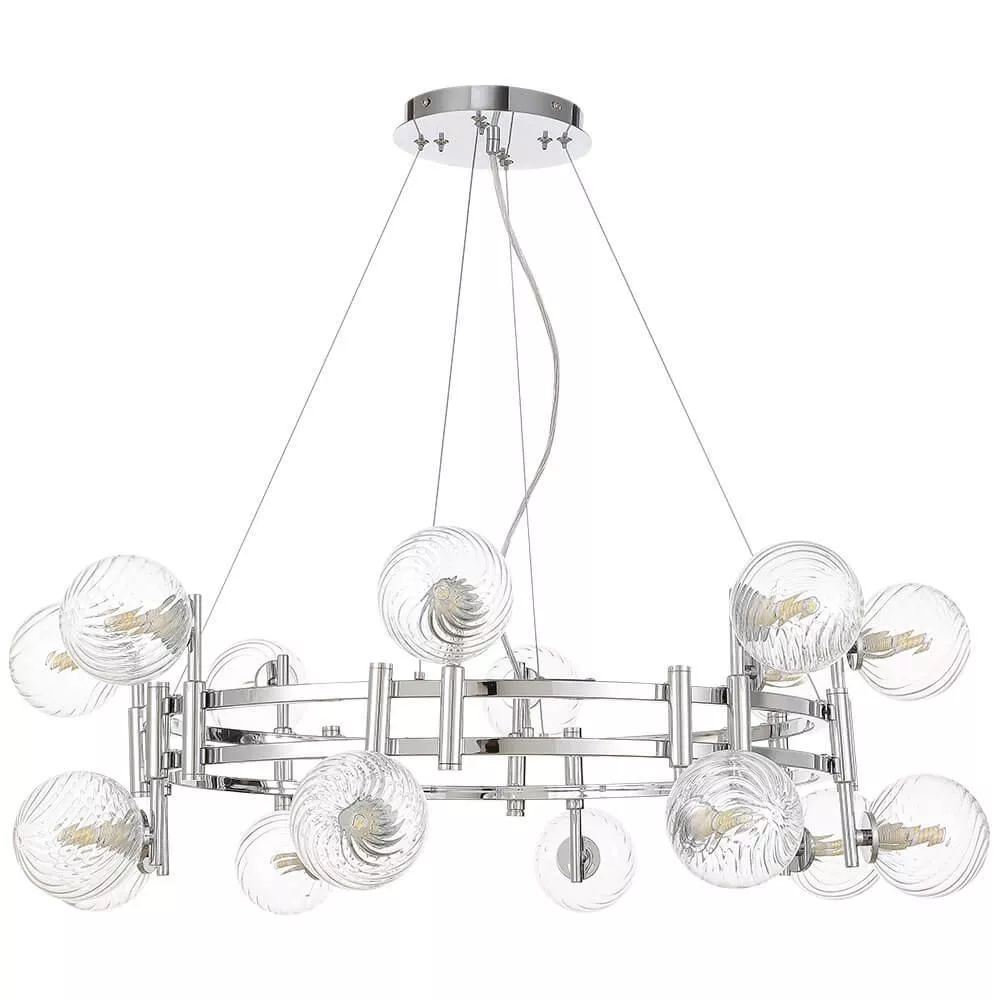 

Подвесная люстра Crystal Lux Luxury SP16 Chrome