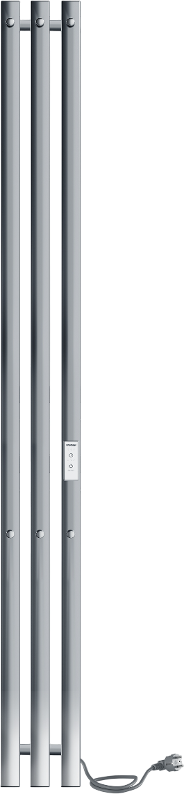 

Полотенцесушитель электрический Indigo Style 3 PRO LSPRE120-13Rt полированный хром