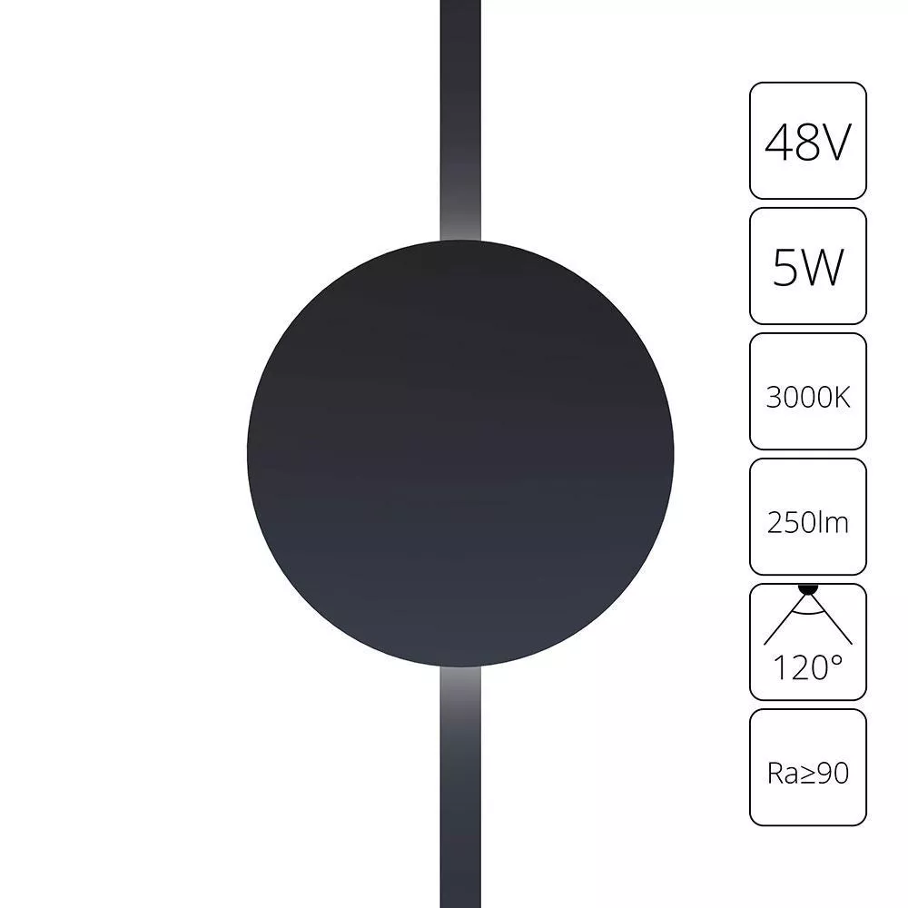 

Трековый светодиодный светильник Arte Lamp Rapid A1163PL-1BK