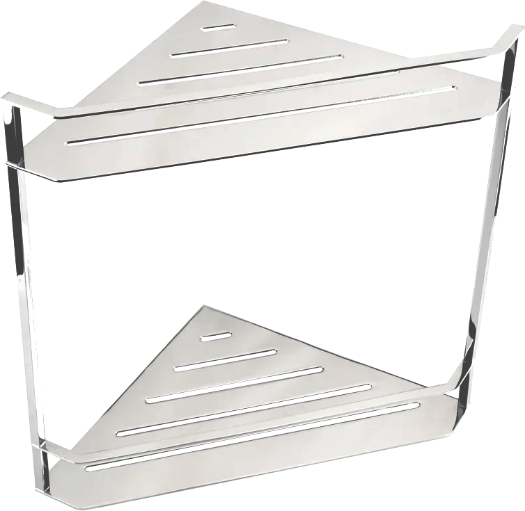 

Полка Bemeta Cytro 146208202 2-ярусная, угловая