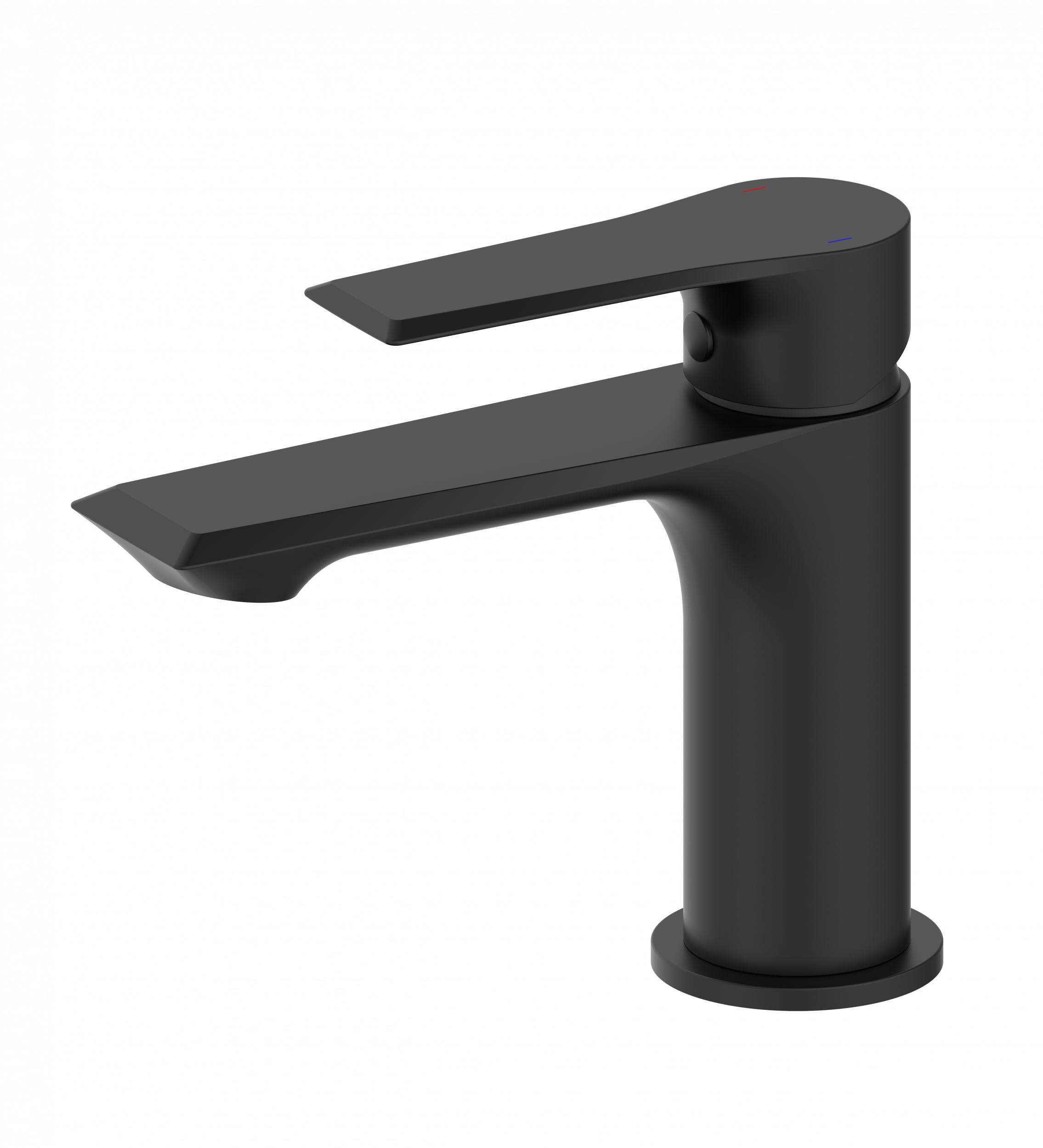 

Смеситель для раковины Wonzon & Woghand WW-88018079-MB черный матовый