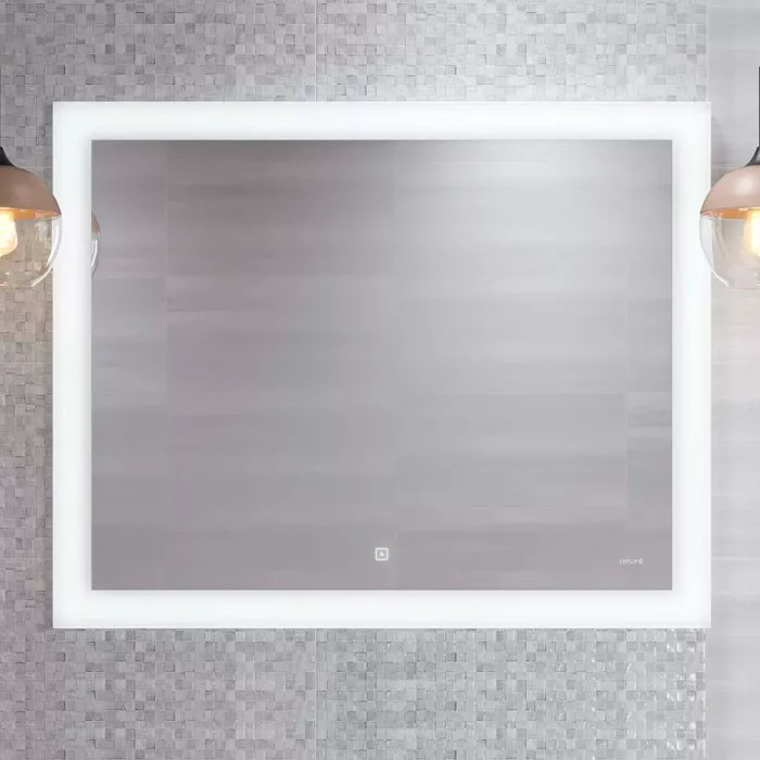 

Зеркало Cersanit LED 030 design 100, с подсветкой, сенсор на зеркале