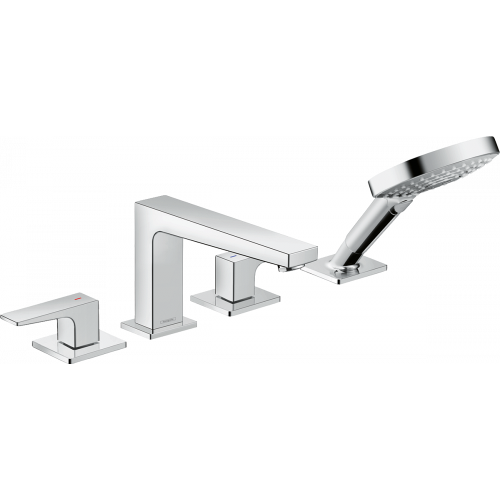 

Смеситель Hansgrohe Metropol на край ванны, на 4 отверстия, хром 32552000