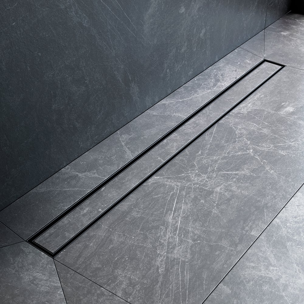 

Душевой трап (лоток) AM.PM MasterFlow Tile 90 см, черный матовый
