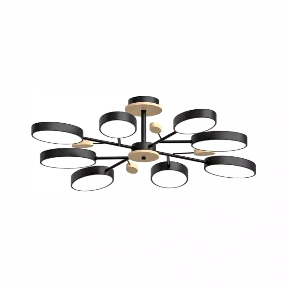 

Люстра на штанге LED4U L3221-850 BK