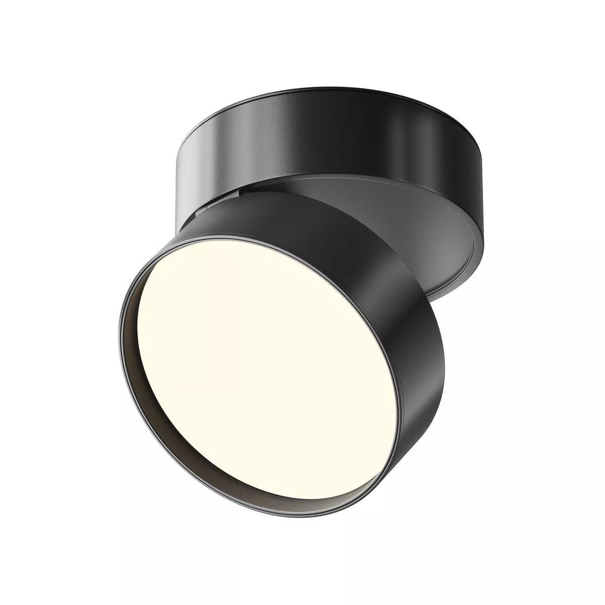 Накладные споты  Santehnika Room Светодиодный спот Maytoni Onda C024CL-18W4K-B-1