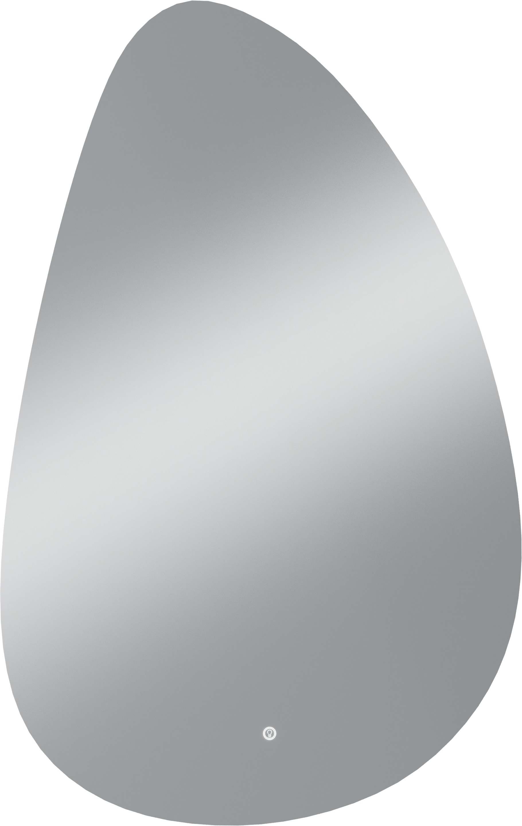 

Зеркало STWORKI Муле 60x95 см, c подсветкой в ванную, с регулировкой яркости подсветки, влагозащитное, сенсорное