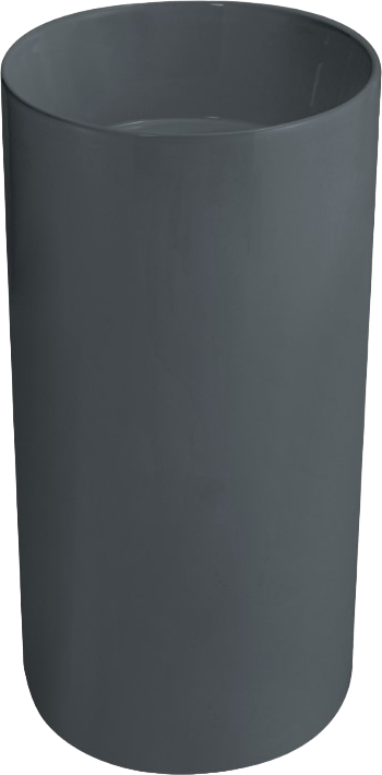 

Раковина SantiLine SL-4014MG серая матовая
