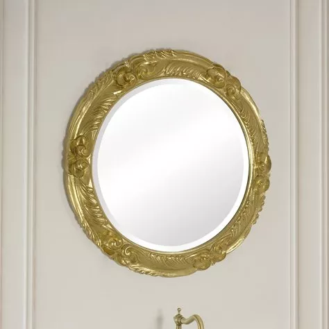 

Зеркало круглое Migliore 30914 bronze