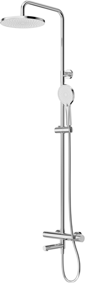 Душевая стойка Cezares Relax RELAX-CVD-01 со смесителем и изливом хром 23711₽