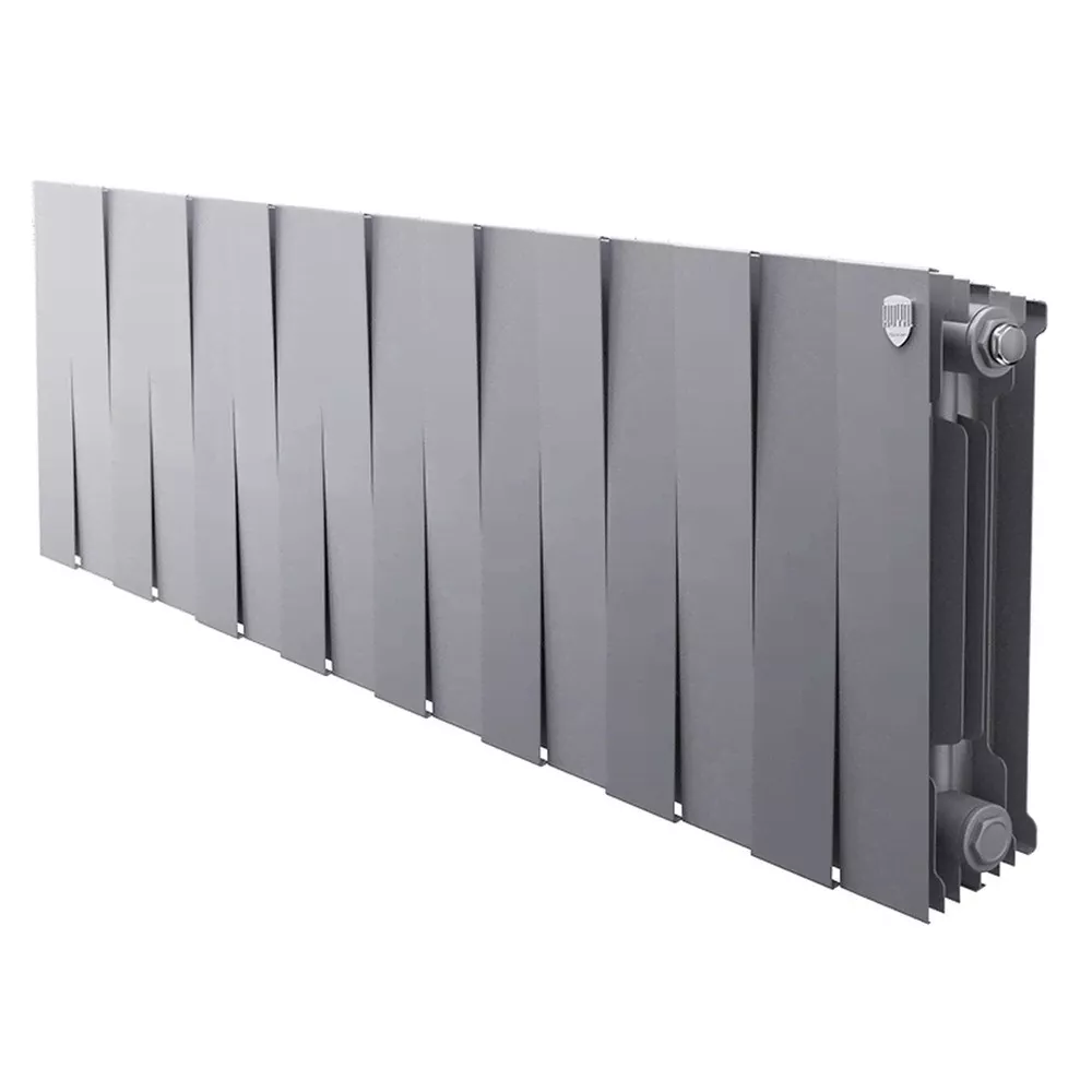 

Радиатор биметаллический Royal Thermo PianoForte 300 Серебристый - 16 секц.