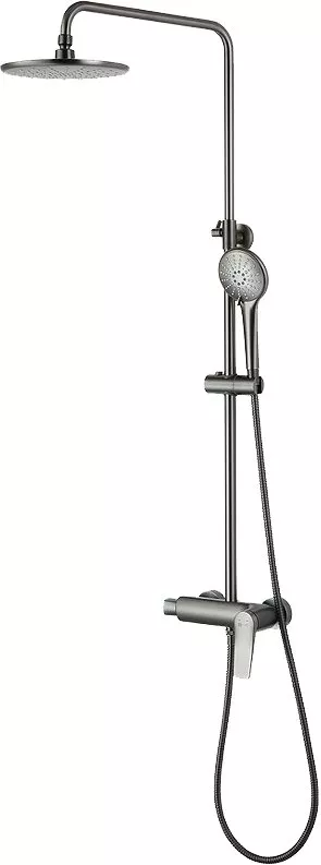 

Душевая стойка Lemark Bronx LM3760GM графит