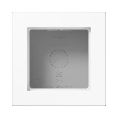 

Коробка с рамкой для накладного монтажа Jung A5581BFAWW