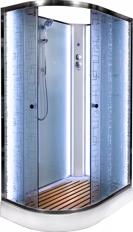 

Душевая кабина Deto ЕМ 120х80 (EM1512RNLED)