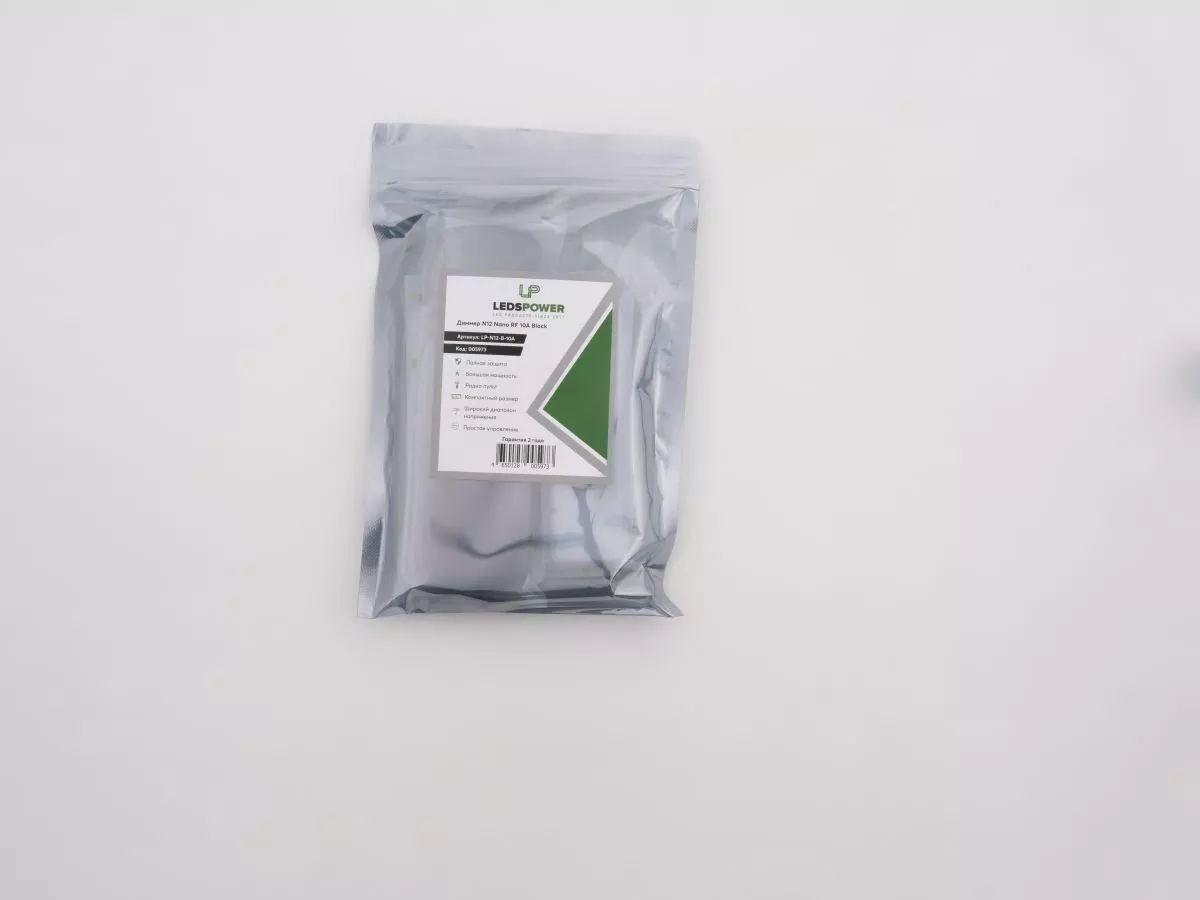 Диммер LEDS POWER N12-B Nano 10A Black 005973