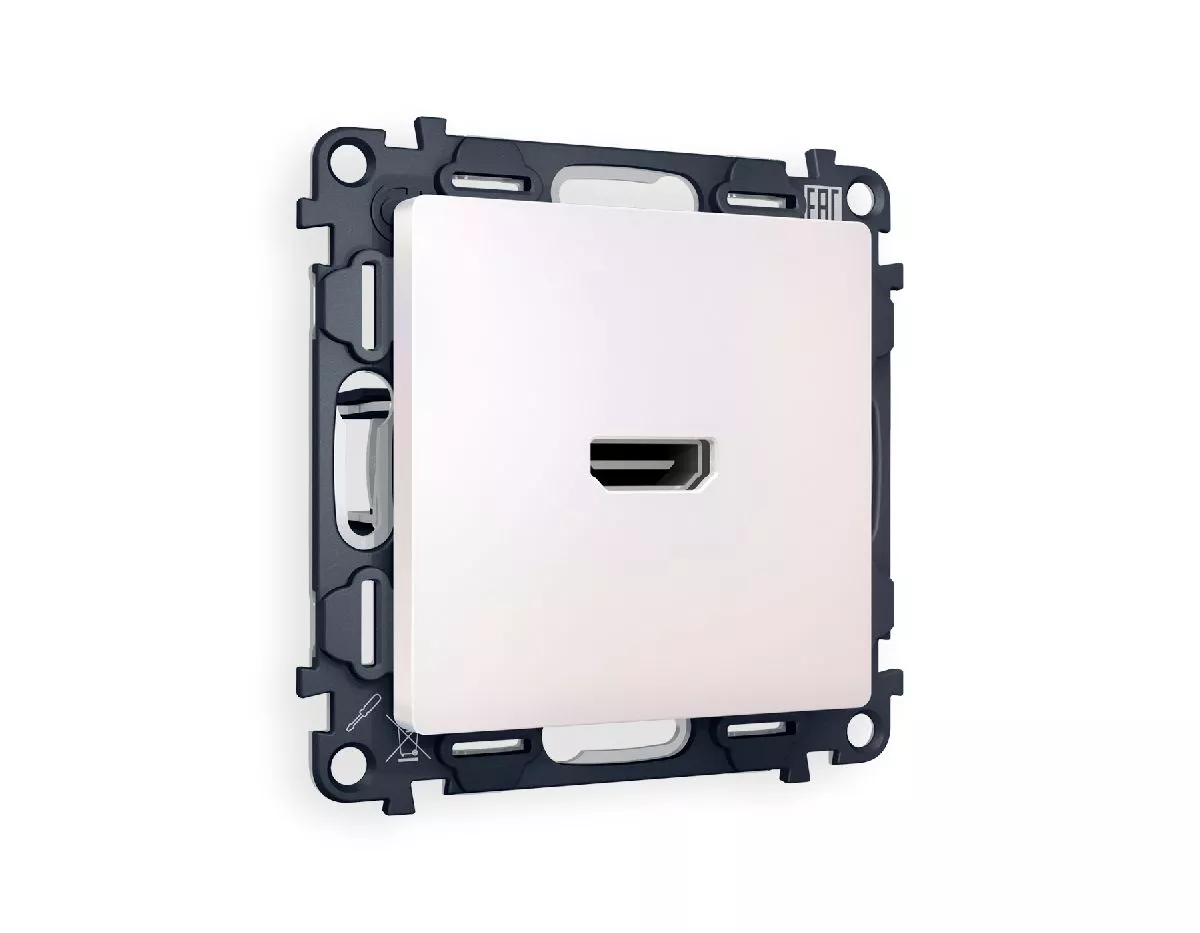 

Комплект механизма розетки HDMI 2.0 40V/500mA 2.0GHz 5-18Gbit/s Ambrella Volt Alfa MA214010