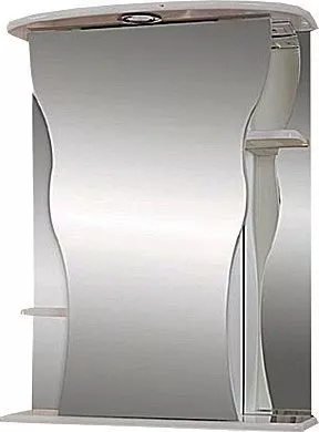 Зеркало-шкаф Misty Каприз 60 L, размер 60, цвет белый Э-Кпр02060-01СвЛ - фото 1