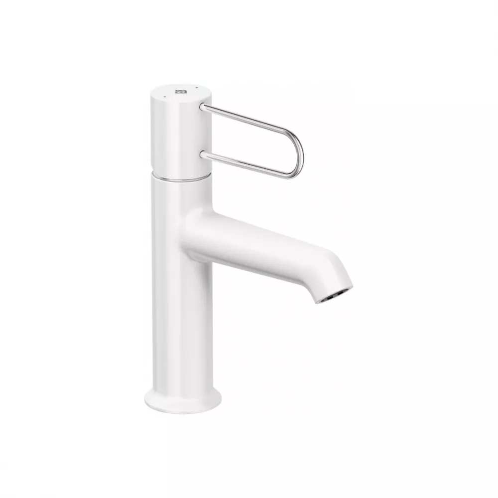 

Смеситель для раковины Jacob Delafon Odeon Rive Gauche белый - хром