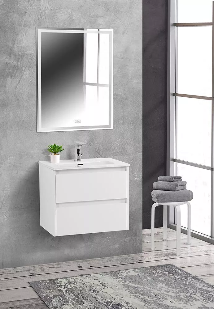 

Комплект мебели BelBagno Kraft 39 70 белый матовый