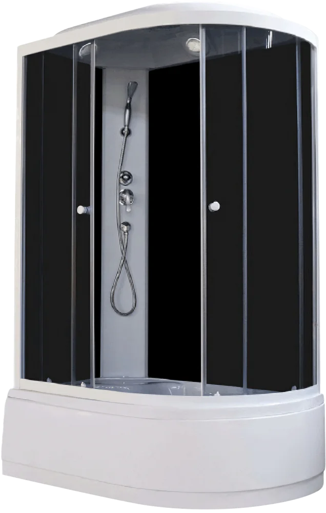 

Душевая кабина Parly Classic Эконом 120х80 L EC1221L профиль, хром стекло тонированное