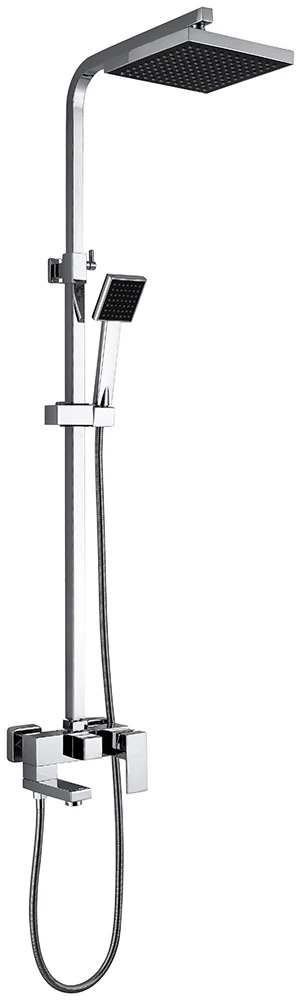 

Душевая стойка Abber Daheim AF8216 с изливом, хром