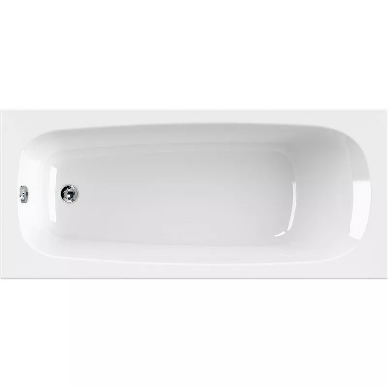 Акриловая ванна Cezares Eco 150х70 белая без гидромассажа ECO-150-70-41-W37 - фото 1