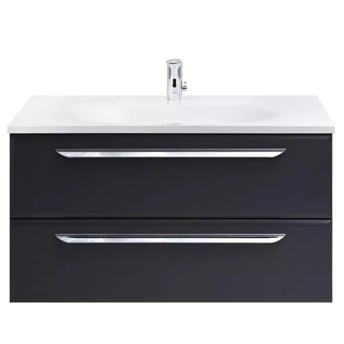 

Тумба с раковиной Cezares Eco-Cer 77х50 черная