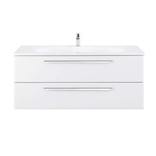 

Тумба с раковиной Cezares Eco-Cer 97х50 белая