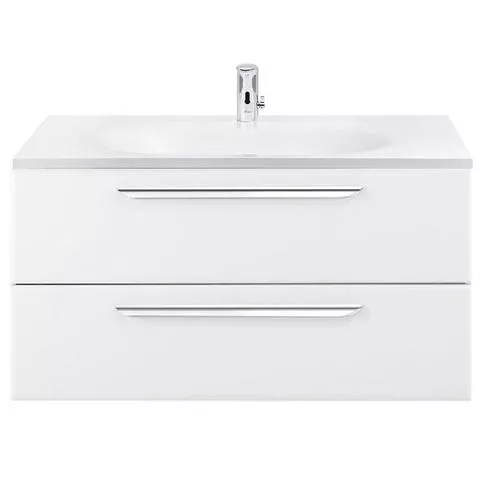 

Тумба с раковиной Cezares Eco-Cer 57х50 белая