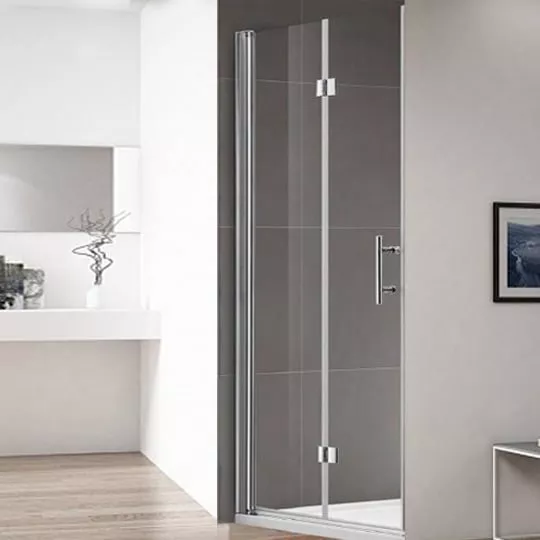 

Душевая дверь Cezares Eco 90 хром стекло прозрачное
