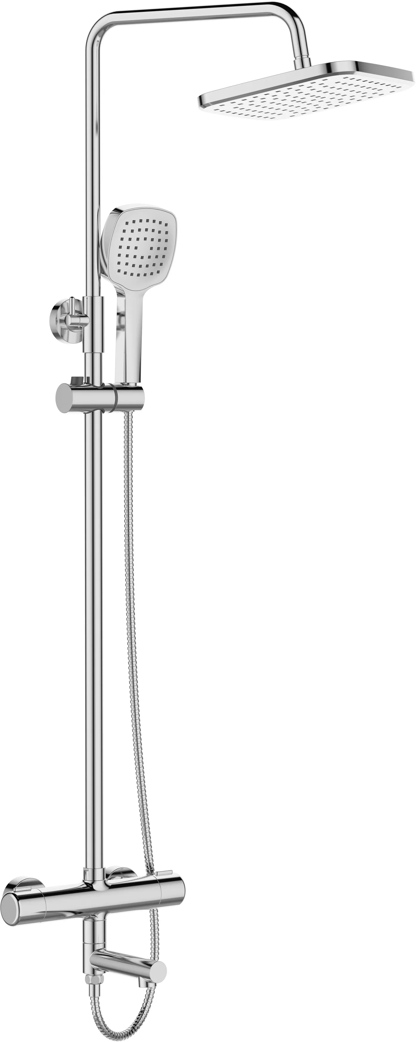 

Душевая стойка Orange Thermo T02S4-911cr
