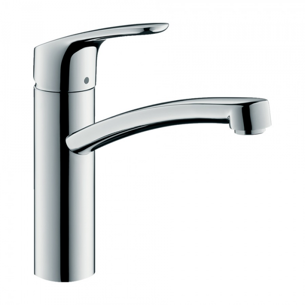 

Кухонный смеситель однорычажный, 160, Eco, Hansgrohe 1jet 31826000, хром