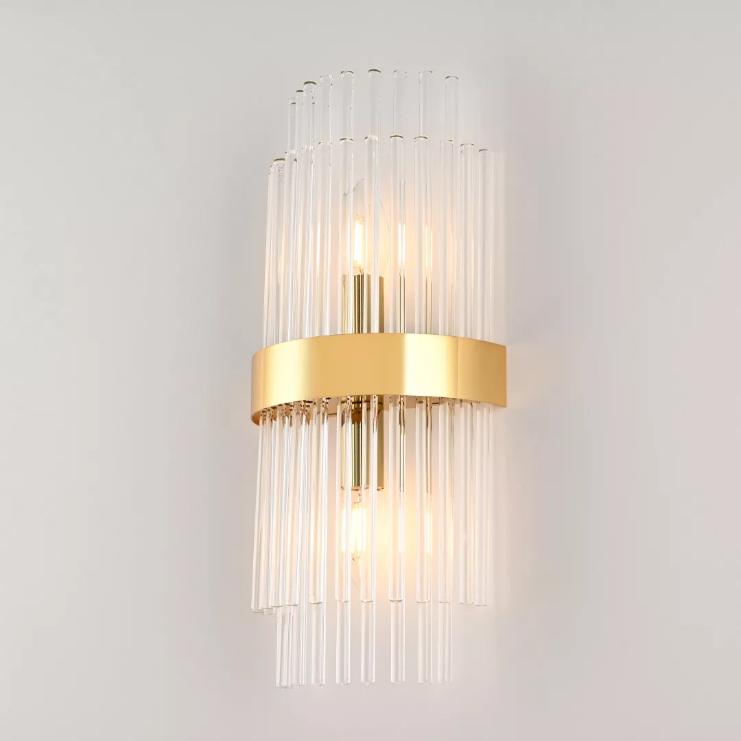 

Настенный светильник Arte Milano Torcia 430122.180.2.E14.C1 GD