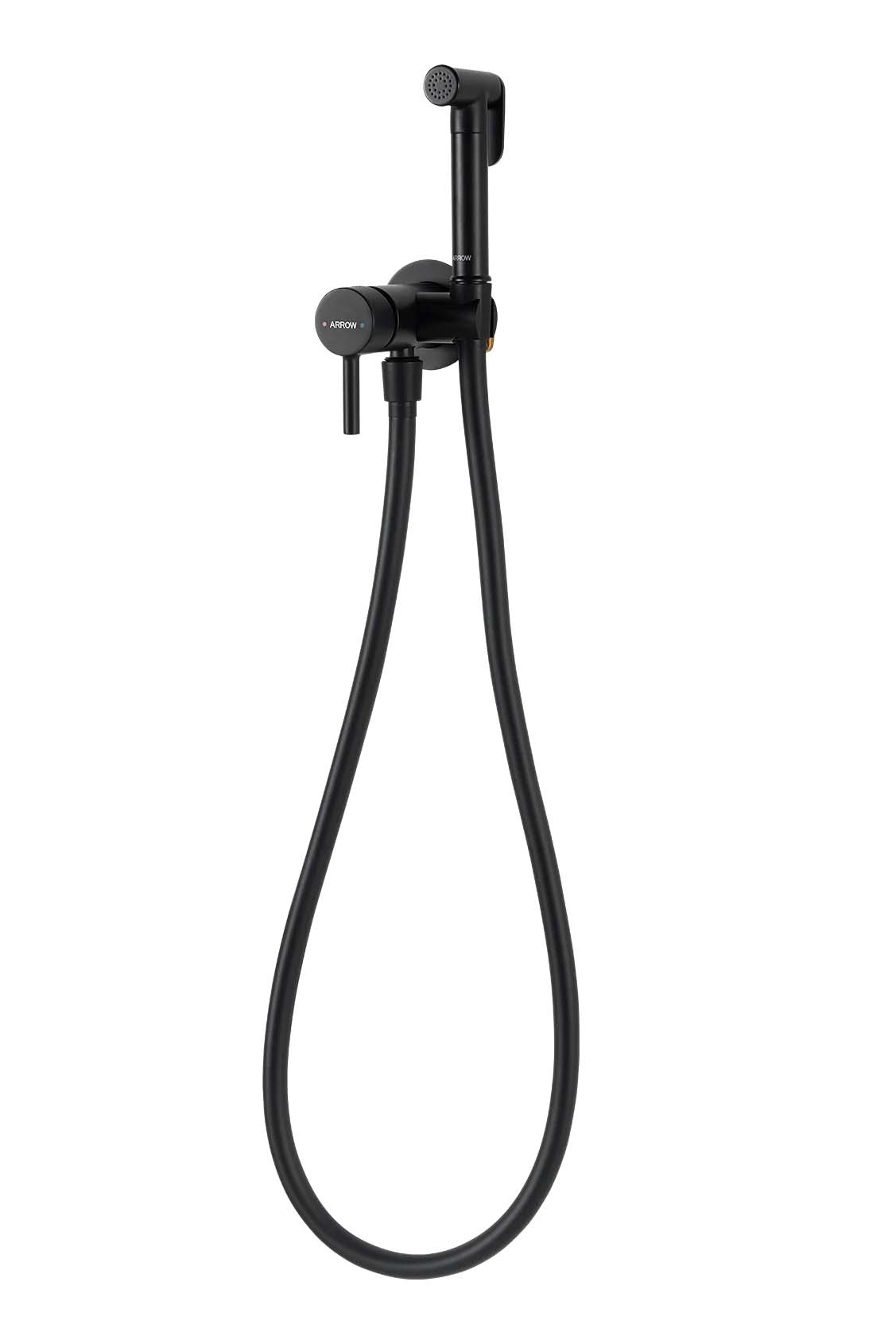 

Гигиенический душ ARROW AHQ03MB-TZ со смесителем, С ВНУТРЕННЕЙ ЧАСТЬЮ, черный