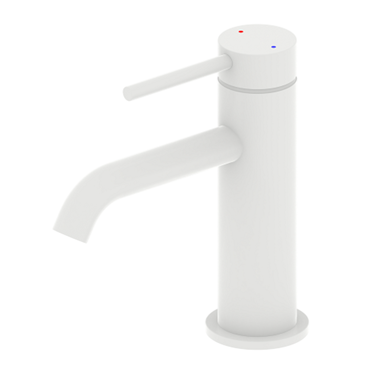 

Смеситель для раковины Wonzon & Woghand Stick WW-88139017-MW белый матовый