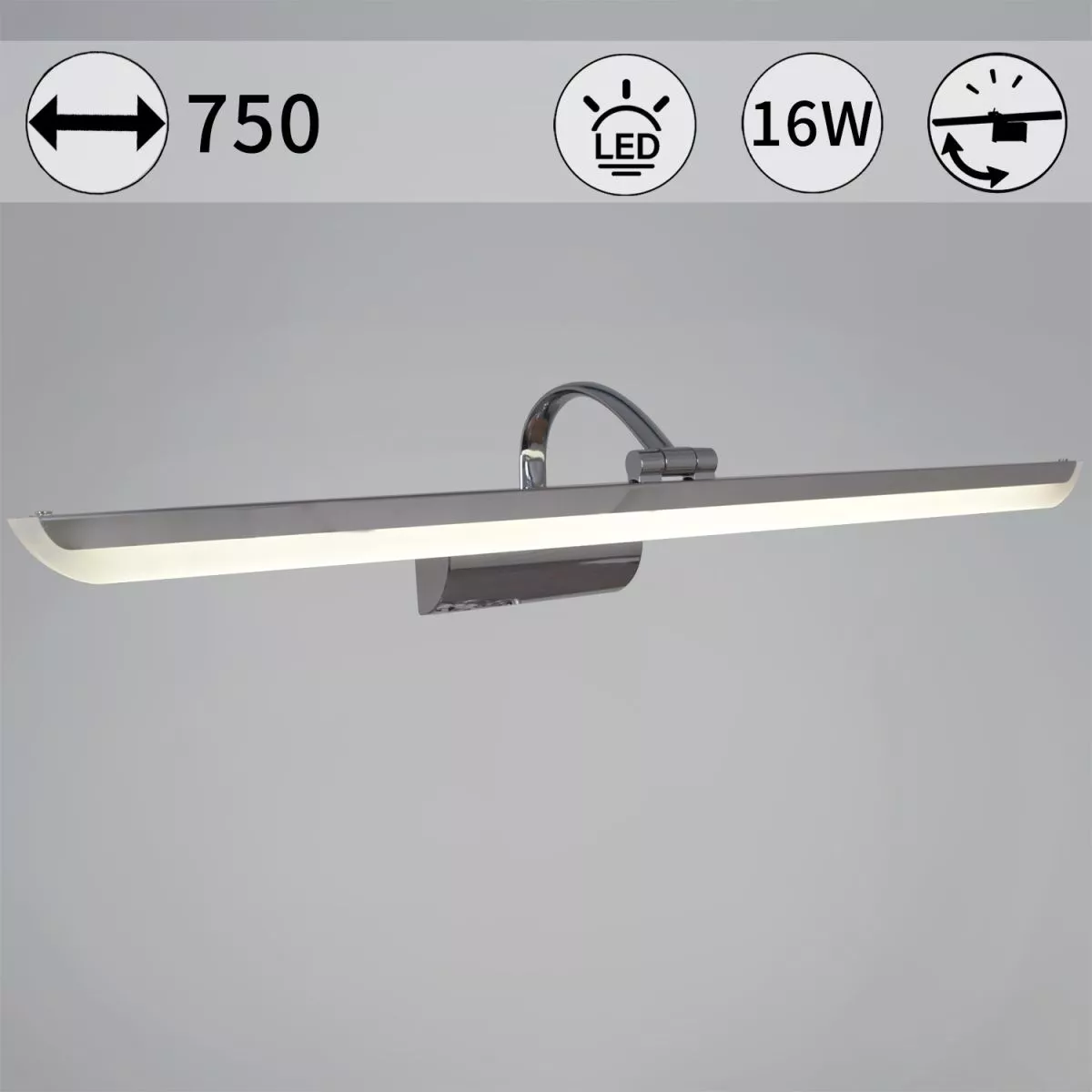 

Подсветка для зеркал Reluce 06718-0.2-750