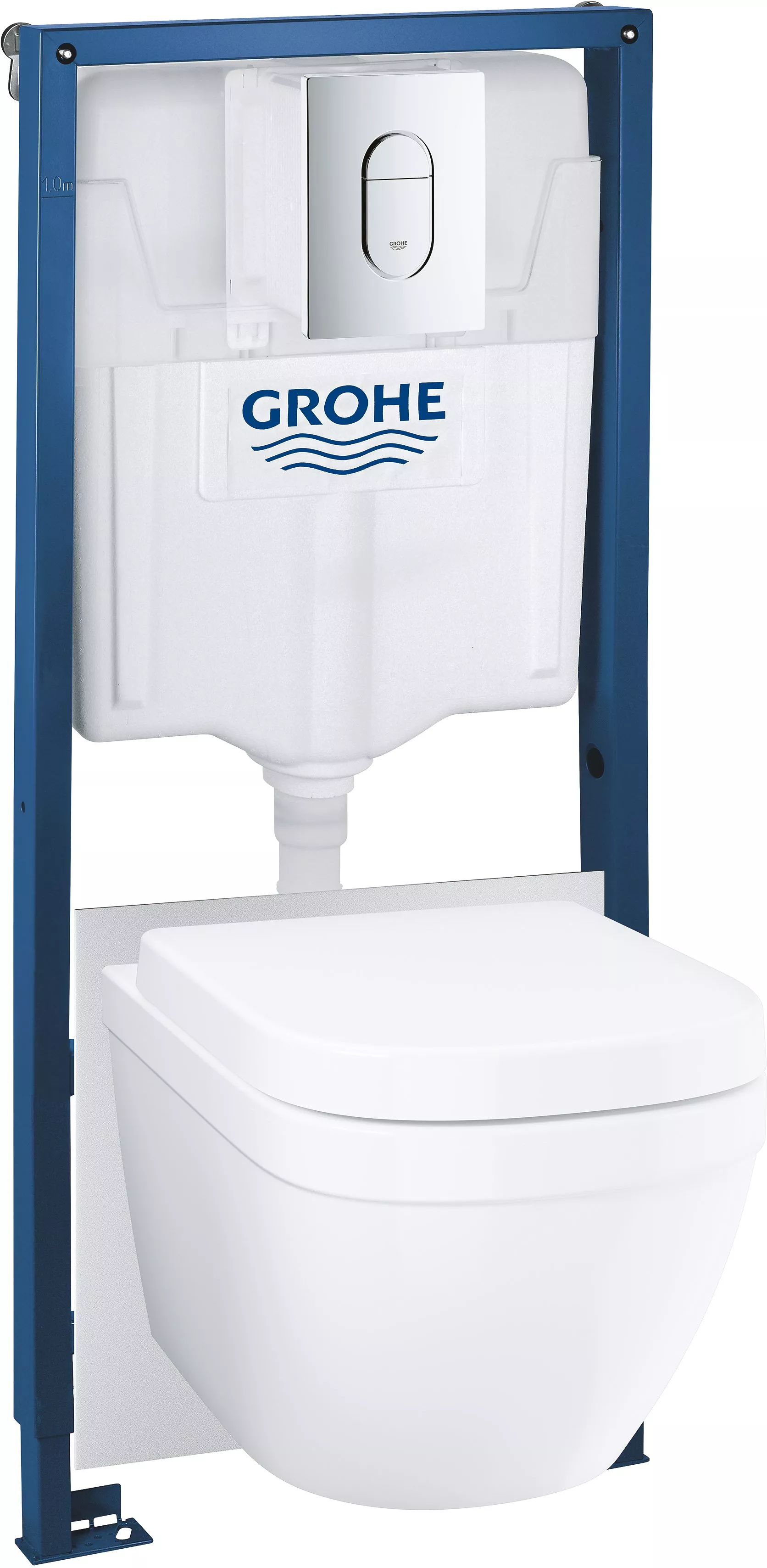 

Комплект Grohe Solido 39536000 подвесной унитаз + инсталляция + кнопка