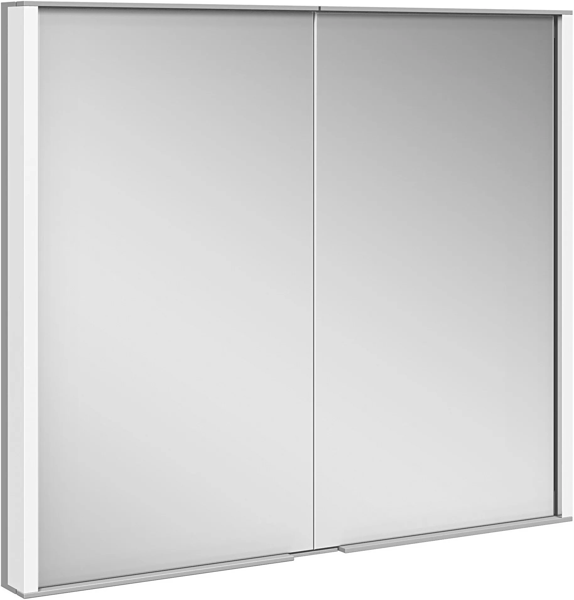 12812171301 зеркальный шкаф( 80 х70 х15) для встраиваемого монтажа две поворотные зеркальные дверцы из двойного хрустального стекла(Royal Match) KEUCO