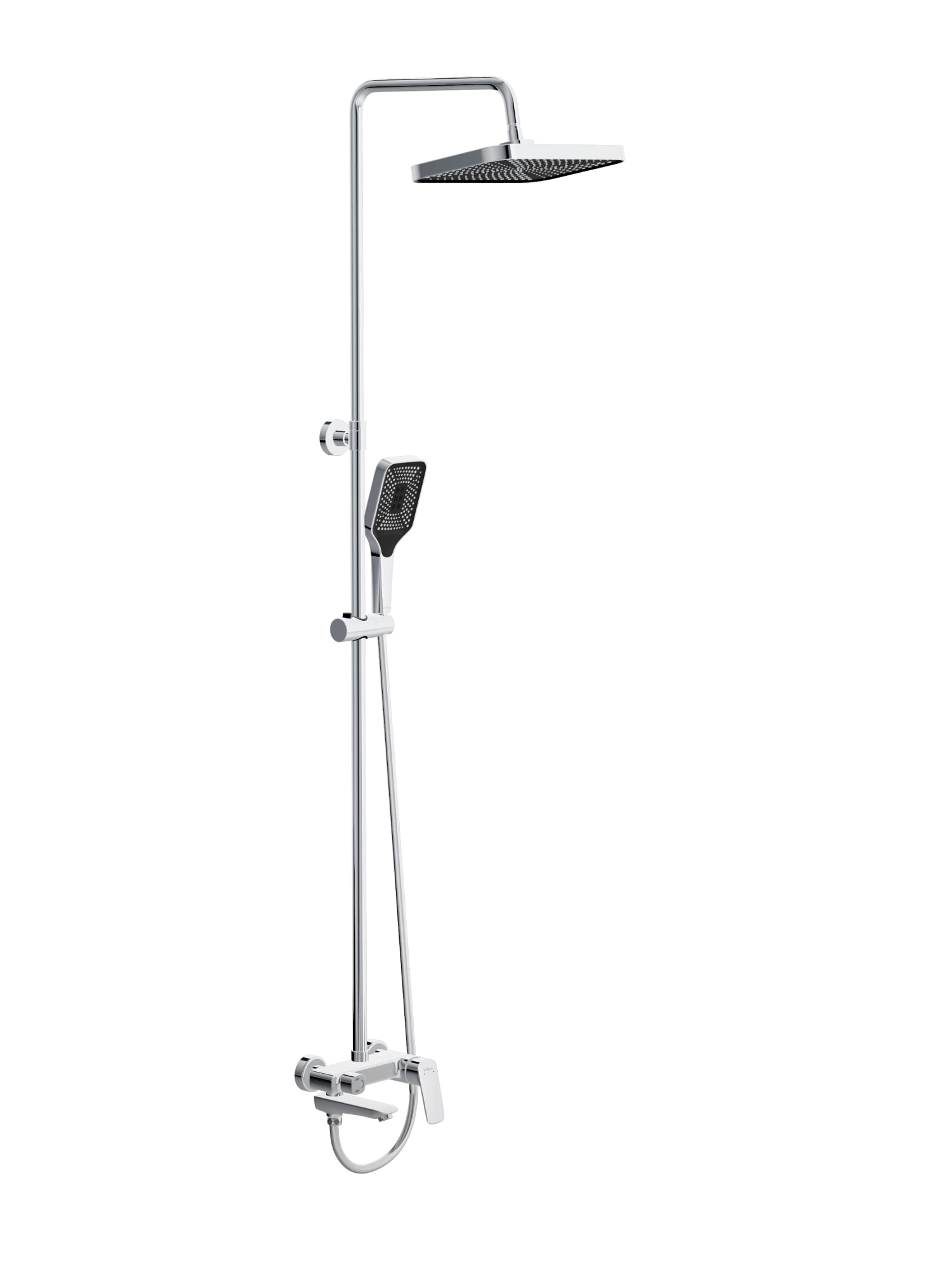 

Душевая стойка BelBagno Due DUE-VSCM-CRM хром