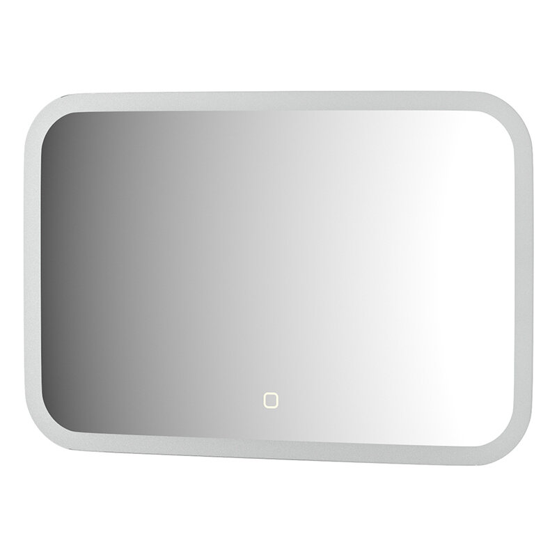 Зеркало с матированием и LED-подсветкой 17W (60x40 cm) (Сенсорный выключатель) (Нейтральный белый свет) (DEFESTO)